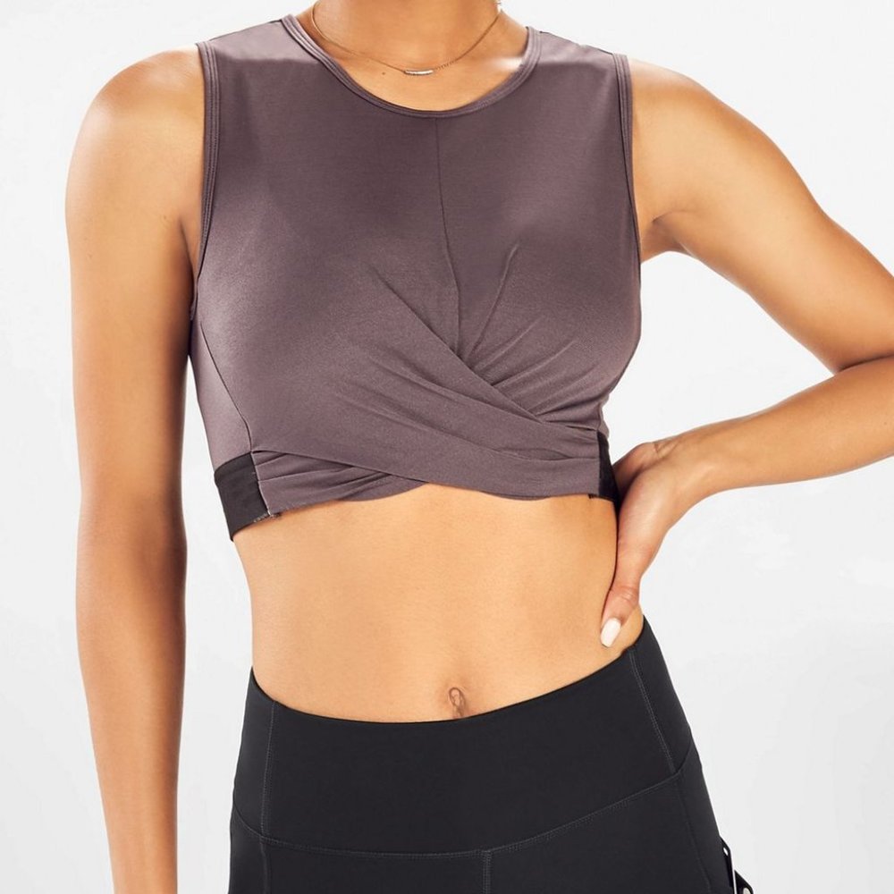 Fabletics Pia Powertouch Light Front Twist Tank